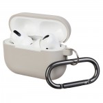 Чехол Armorstandart TPU Hang для кейса наушников Apple Airpods Pro Rock Bege (ARM56066)