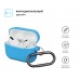 Чехол Armorstandart TPU Hang для кейса наушников Apple Airpods Pro Blue (ARM56073)