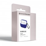 Чехол Armorstandart TPU Silicone для кейса наушников Apple Airpods Pro Royal Blue (ARM56074)