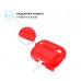 Чехол Armorstandart TPU Silicone для кейса наушников Apple Airpods Pro Red (ARM56075)