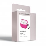 Чехол Armorstandart TPU Silicone для кейса наушников Apple Airpods Pro Hot Pink (ARM56077)