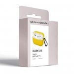 Чехол Armorstandart TPU Silicone для кейса наушников Apple Airpods Pro Yellow (ARM56079)