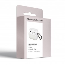 Чехол Armorstandart TPU Silicone для кейса наушников Apple Airpods Pro Transparent (ARM56083)