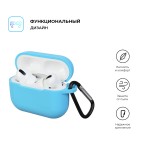 Чехол Armorstandart TPU Silicone для кейса наушников Apple Airpods Pro Light Blue (ARM56085)