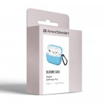 Чехол Armorstandart TPU Silicone для кейса наушников Apple Airpods Pro Light Blue (ARM56085)