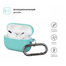 Чехол Armorstandart TPU Hang для кейса наушников Apple Airpods Pro Coastal Mint (ARM56102)