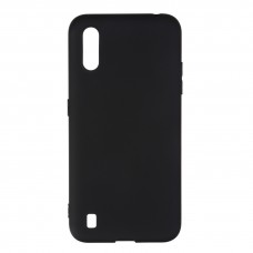 Чехол накладка TPU Armorstandart Matte Slim Fit для Samsung A01 A015 Black (ARM56137)