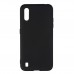 Чехол накладка TPU Armorstandart Matte Slim Fit для Samsung A01 A015 Black (ARM56137)