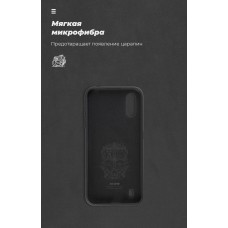 Чехол накладка TPU Armorstandart Icon для Samsung A01 A015 Black (ARM56327)