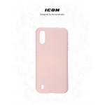 Чехол накладка TPU Armorstandart Icon для Samsung A01 A015 Pink Sand (ARM56328)