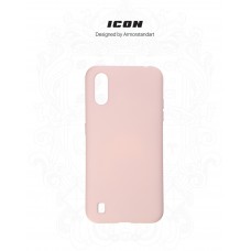 Чехол накладка TPU Armorstandart Icon для Samsung A01 A015 Pink Sand (ARM56328)