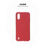 Чехол накладка TPU Armorstandart Icon для Samsung A01 A015 Red (ARM56330)