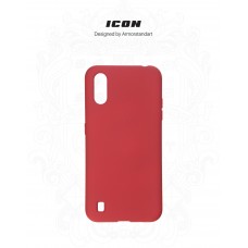 Чехол накладка TPU Armorstandart Icon для Samsung A01 A015 Red (ARM56330)