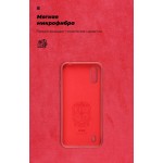 Чехол накладка TPU Armorstandart Icon для Samsung A01 A015 Red (ARM56330)