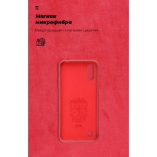 Чехол накладка TPU Armorstandart Icon для Samsung A01 A015 Red (ARM56330)
