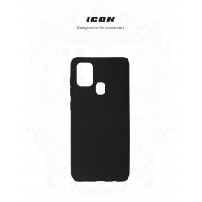 Чехол накладка TPU Armorstandart ICON для Samsung A21s A217 Black (ARM56332)
