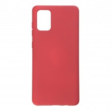 Чехол накладка TPU Armorstandart Icon для Samsung A71 A715 Red (ARM56345)