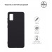 Чехол накладка TPU Armorstandart Matte Slim Fit для Samsung A41 A415 Black (ARM56504)