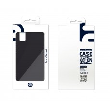 Чехол накладка TPU Armorstandart Matte Slim Fit для Samsung A41 A415 Black (ARM56504)