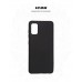 Чехол накладка TPU Armorstandart ICON для Samsung A41 A415 Black (ARM56576)