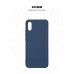 Чехол накладка TPU Armorstandart ICON для Xiaomi Redmi 9A Dark Blue (ARM56600)