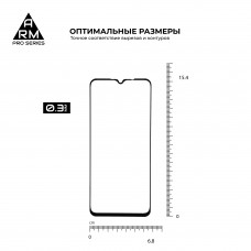Защитное стекло Armorstandart Pro Full Glue для Oppo A91 Black (ARM56648-GPR-BK)