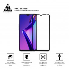 Защитное стекло Armorstandart Pro Full Glue для Oppo A12 Black (ARM56686-GPR-BK)