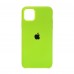 Чехол накладка TPU Armorstandart Silicone для iPhone 11 Pro Max Electric/Green (ARM56937)