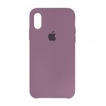 Чехол накладка TPU Armorstandart Silicone для iPhone XS X Grape (ARM56947)
