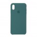 Чехол накладка TPU Armorstandart Silicone для iPhone XS Max Pine/Green (ARM56948)