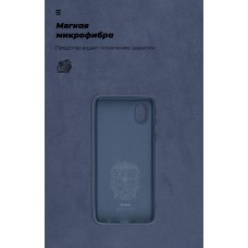 Чехол накладка TPU Armorstandart ICON для Samsung A01 Core (A013) Dark Blue (ARM57477)