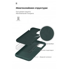 Чехол накладка TPU Armorstandart ICON для Apple iPhone 12 Pro Max Pine Green (ARM57507) Чехол накладка TPU Armorstandart ICON для Apple iPhone 12 Pro Max Pine Green (ARM57507)