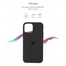 Чехол накладка TPU Armorstandart Solid Series для Apple iPhone 12 Mini Black (ARM57518)