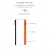 Чехол накладка TPU Armorstandart Solid Series для Apple iPhone 12 Mini Kumquat (ARM57523)