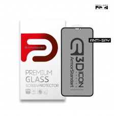 Защитное стекло Armorstandart Icon 3D Anti-spy для Apple iPhone 12 mini Black (ARM57577)