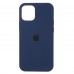 Чехол накладка TPU Armorstandart Silicone Case для Apple iPhone 12 Mini Deep Navy (ARM57600)