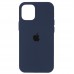 Чехол накладка TPU Armorstandart Silicone Case для Apple iPhone 12 Pro Max Deep Navy (ARM57611)