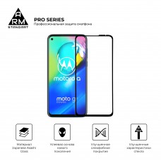 Защитное стекло Armorstandart Pro Full Glue для Motorola Moto G8 Power Black (ARM57780)