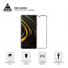 Защитное стекло Armorstandart Pro для Xiaomi Poco M3 Black (ARM57956) Защитное стекло Armorstandart Pro для Xiaomi Poco M3 Black (ARM57956)