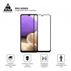 Защитное стекло Armorstandart Pro для Samsung A32 A325 A325 Black (ARM57969)