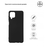 Чехол накладка TPU Armorstandart Matte Slim Fit для Samsung A12 M12 A12 Nacho Black (ARM58170)