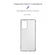 Чехол накладка TPU Armorstandart Air Force для Samsung A72 (A725) Transparent (ARM58178)