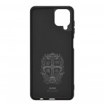 Чехол накладка TPU Armorstandart ICON для Samsung A12 M12 Nacho Black (ARM58225)