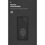 Чехол накладка TPU Armorstandart ICON для Samsung A12 M12 Nacho Black (ARM58225)