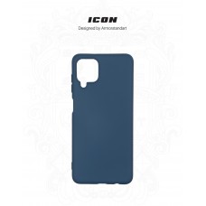 Чехол накладка TPU Armorstandart ICON для Samsung A12 M12 Nacho Dark Blue (ARM58226)