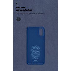 Чехол накладка TPU Armorstandart ICON для Samsung A02 (A022) Dark Blue (ARM58229)