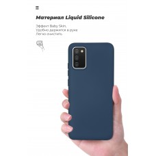 Чехол накладка TPU Armorstandart ICON для Samsung A02s (A025) Dark Blue (ARM58232)
