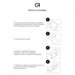 Защитное стекло Armorstandart Full Glue HD для Huawei Y6p 2020 Black (ARM58294)