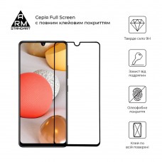 Защитное стекло Armorstandart Full Glue для Samsung A42 (A425) Black (ARM58347)