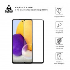 Защитное стекло Armorstandart Full Glue для Samsung A72 A725 A725 Black (ARM58349)